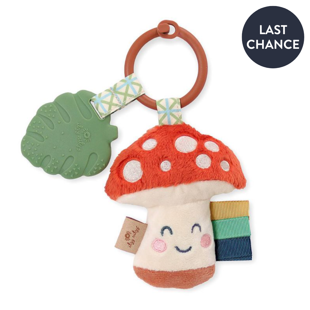 Itzy Pal™ Infant Toy Red Mushroom