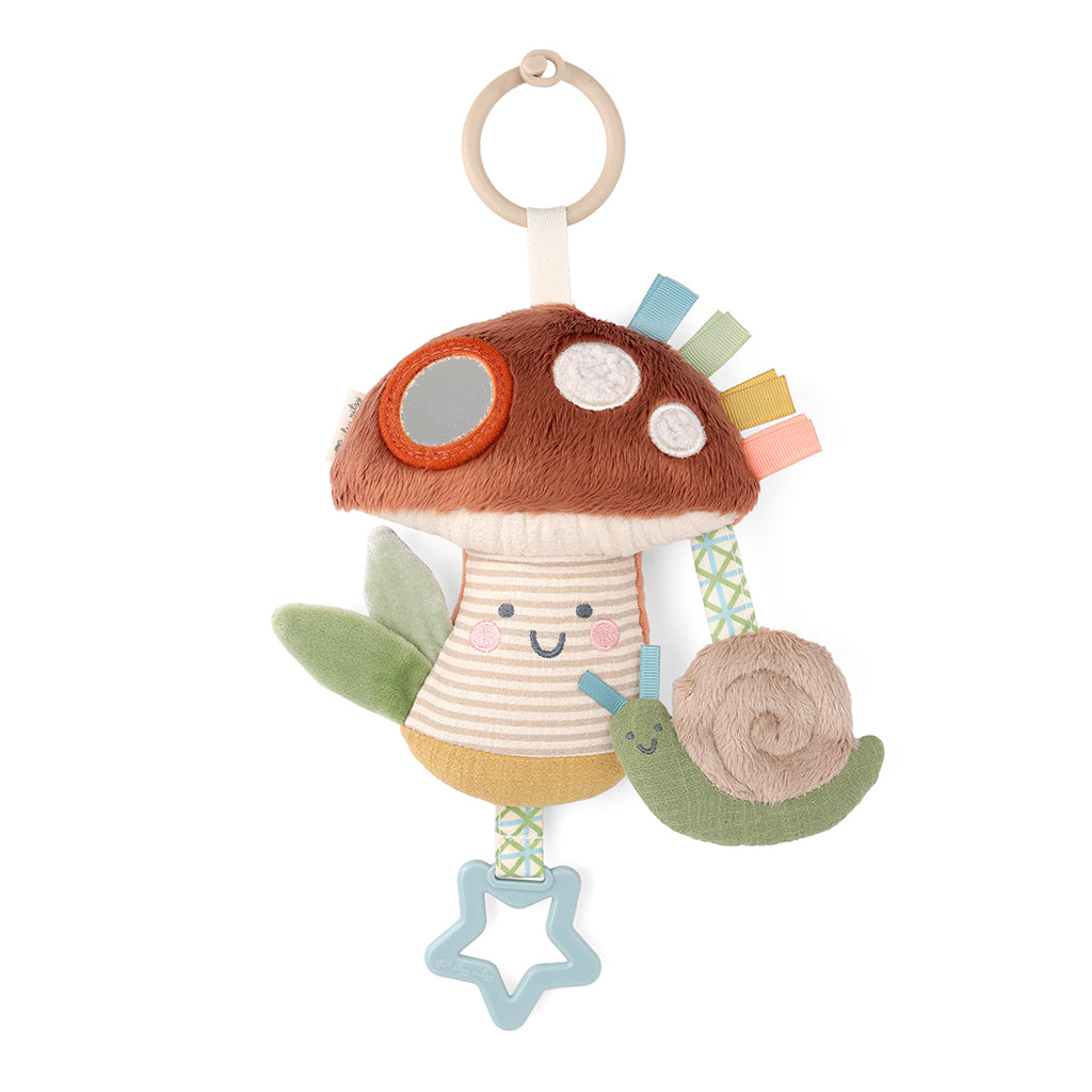 Bitzy Traveler™ Developmental Sensory Toy Mushroom