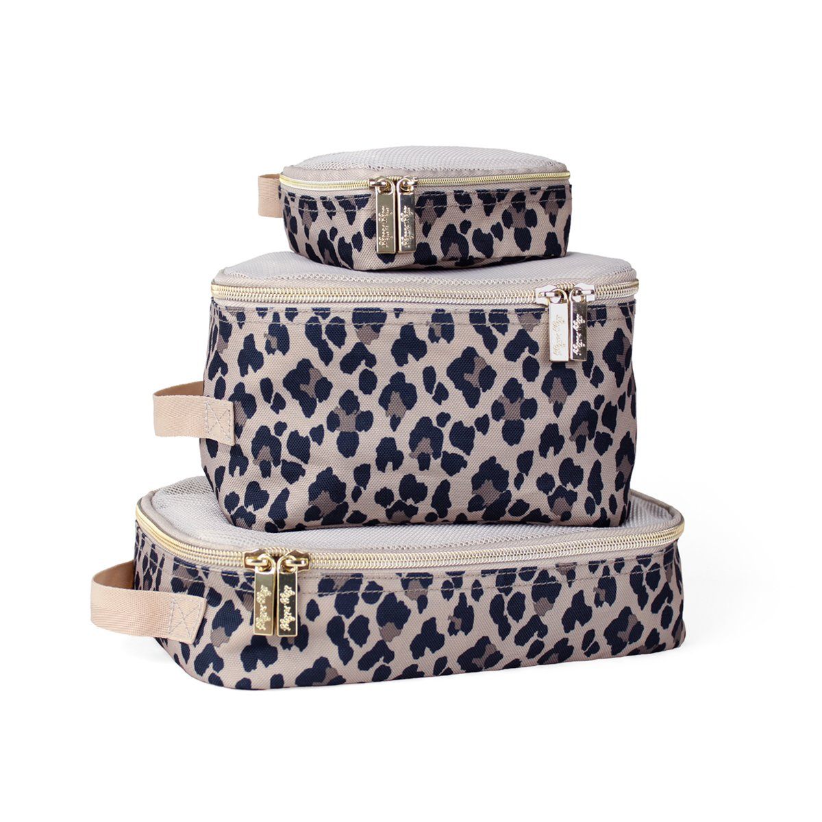 Pack Like A Boss™ Packing Cubes Storage Itzy Ritzy Leopard 