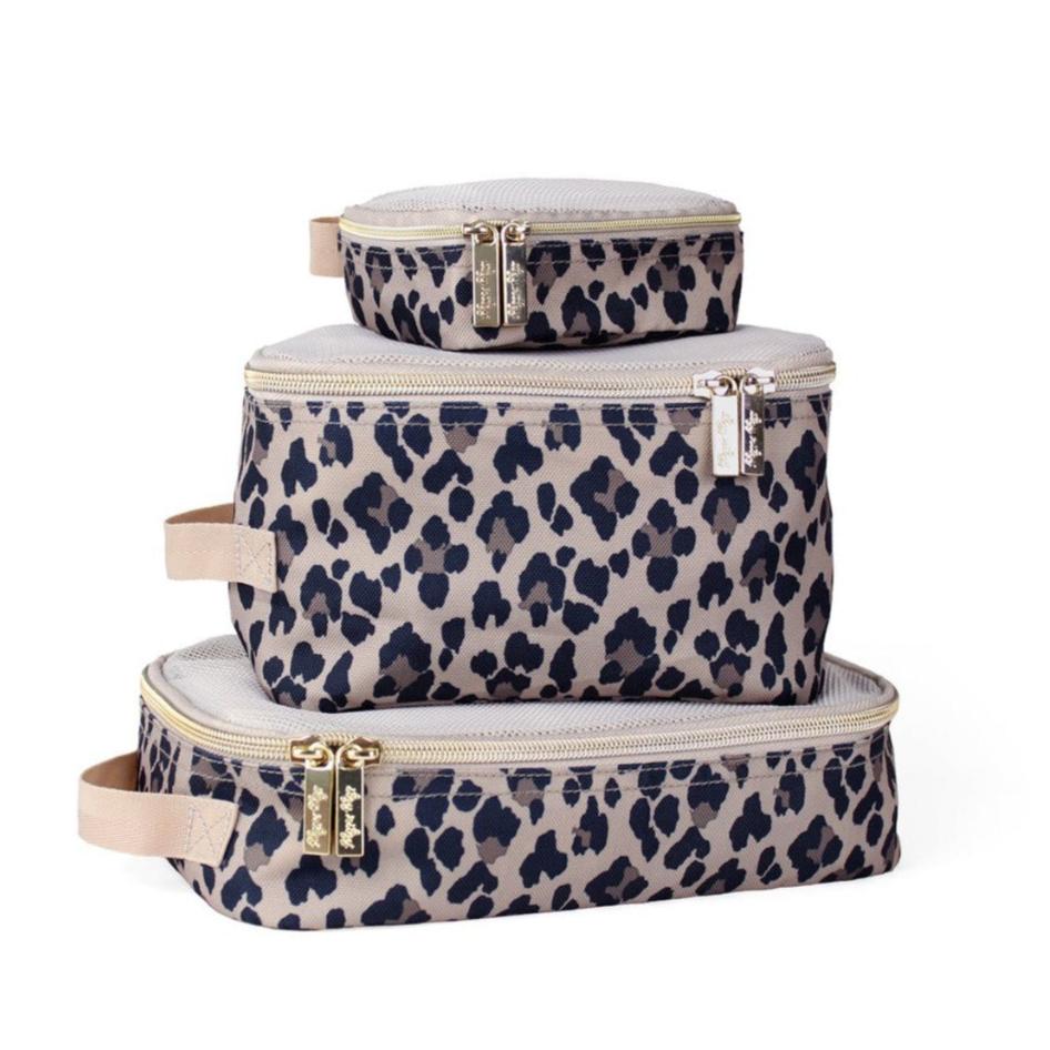 Pack Like A Boss™ Packing Cubes Storage Itzy Ritzy Leopard 