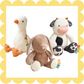 Plush Character Bundle Farm Friends