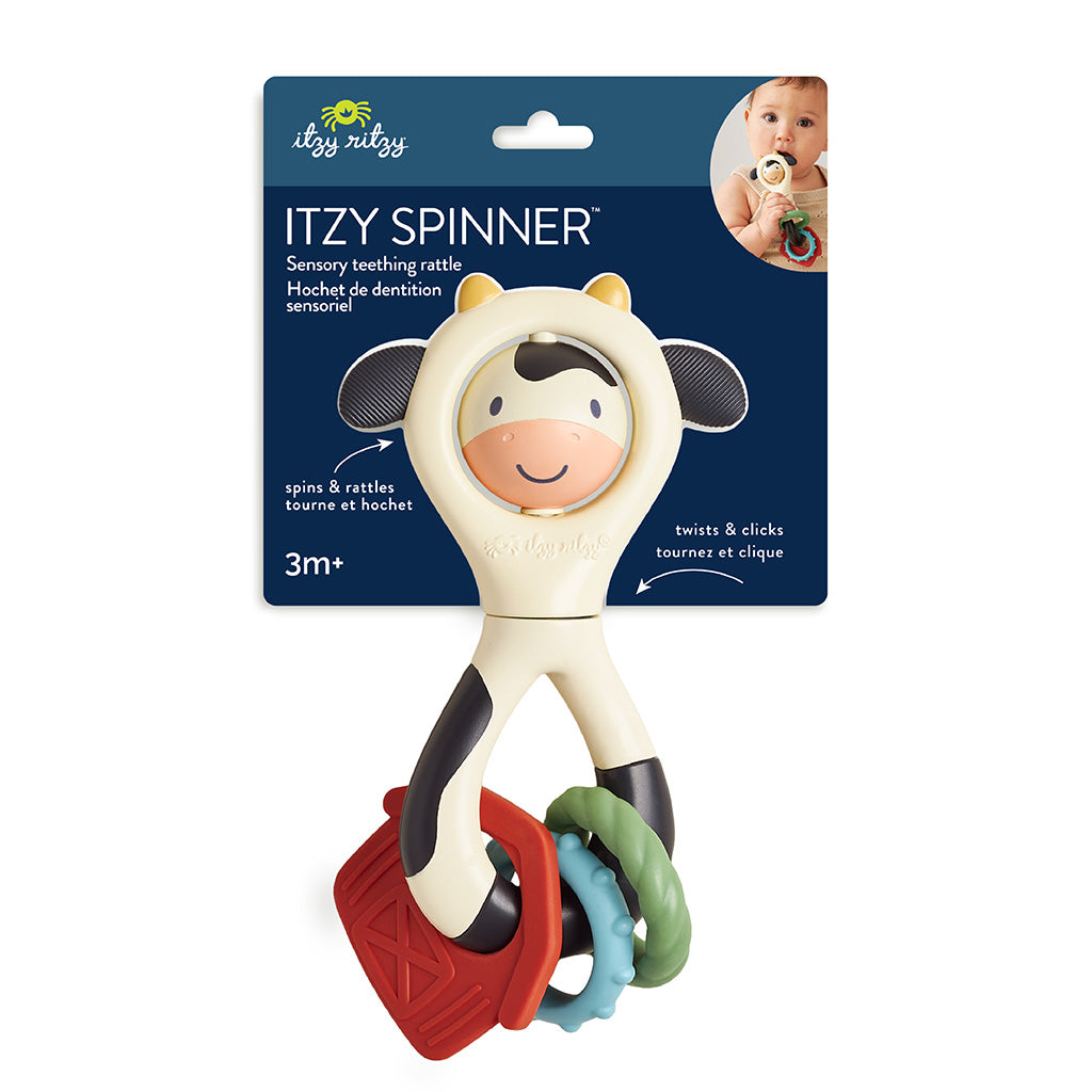 Itzy Spinner™ Rattle Carmen the Cow