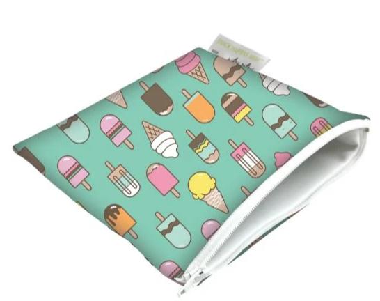 Snack Happens Reusable Snack and Everything Bag Snack Bag Itzy Ritzy®  Ice Cream Social