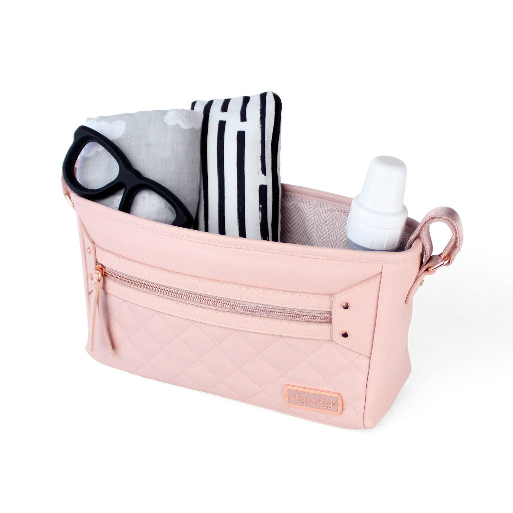 Stroller Caddy - Handy Stroller Storage Stroller Caddy Itzy Ritzy® Blush