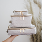 Pack Like A Boss Packing Cubes Packing Cubes Itzy Ritzy Taupe Herringbone