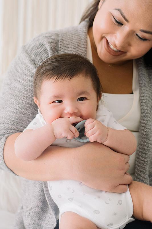 Sweetie Soother™ - Pacifier 2-Pack Itzy Ritzy Dark Gray and Mustard Braids