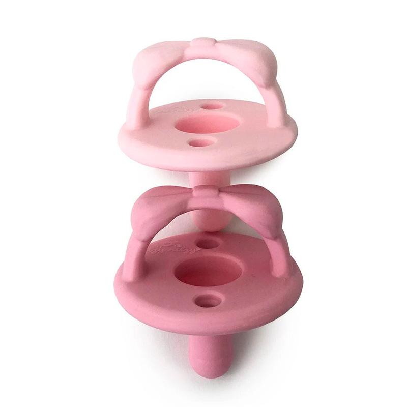 Sweetie Soother™ - Pacifier 2-Pack Itzy Ritzy Pink Bows