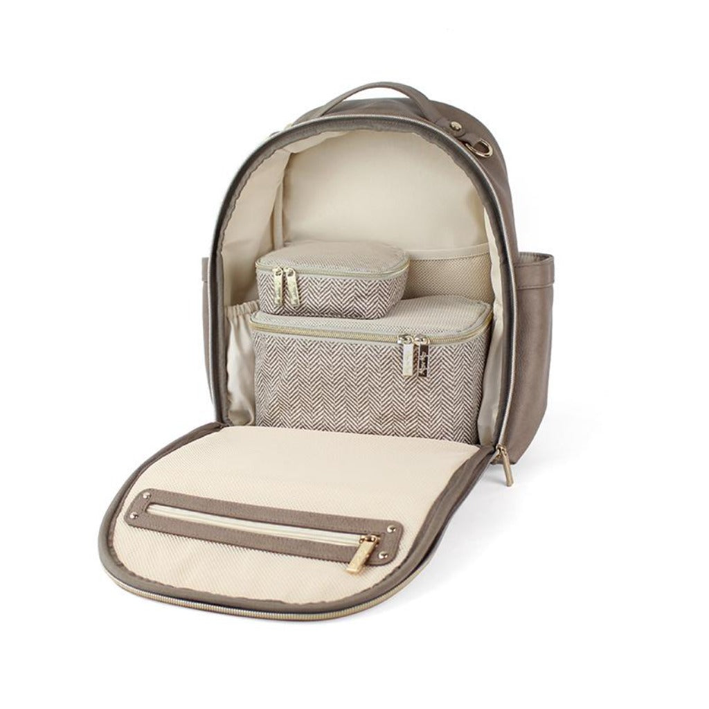 Pack Like A Boss Packing Cubes™ Packing Cubes Itzy Ritzy Taupe Herringbone 