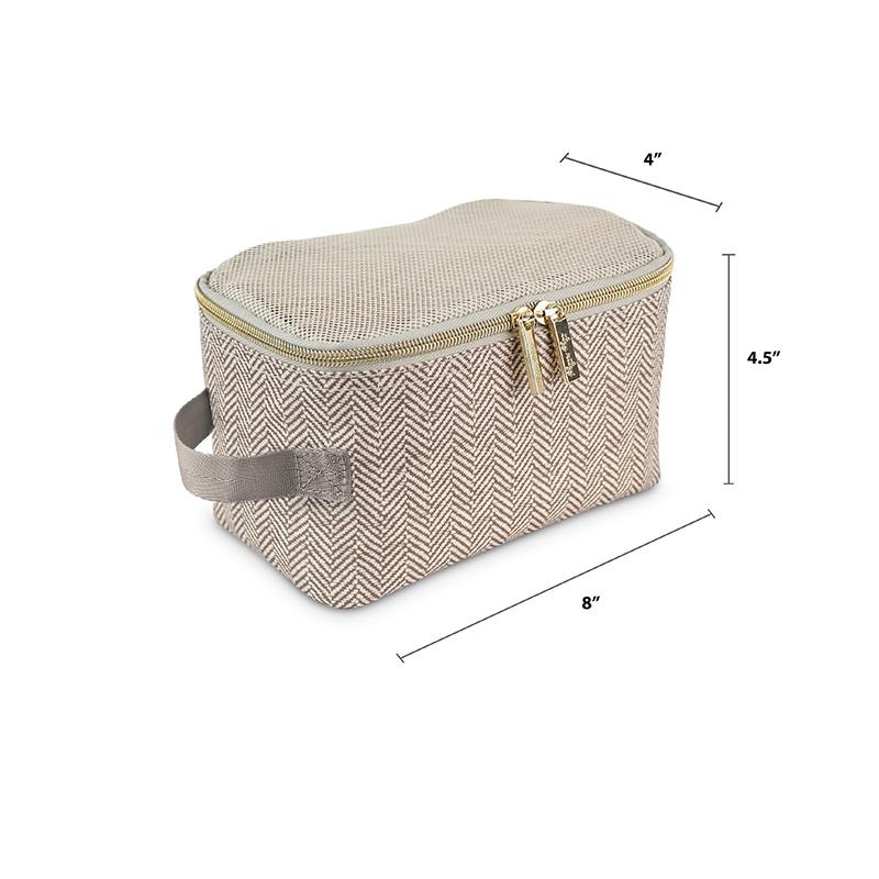 Pack Like A Boss Packing Cubes™ Packing Cubes Itzy Ritzy Taupe Herringbone 