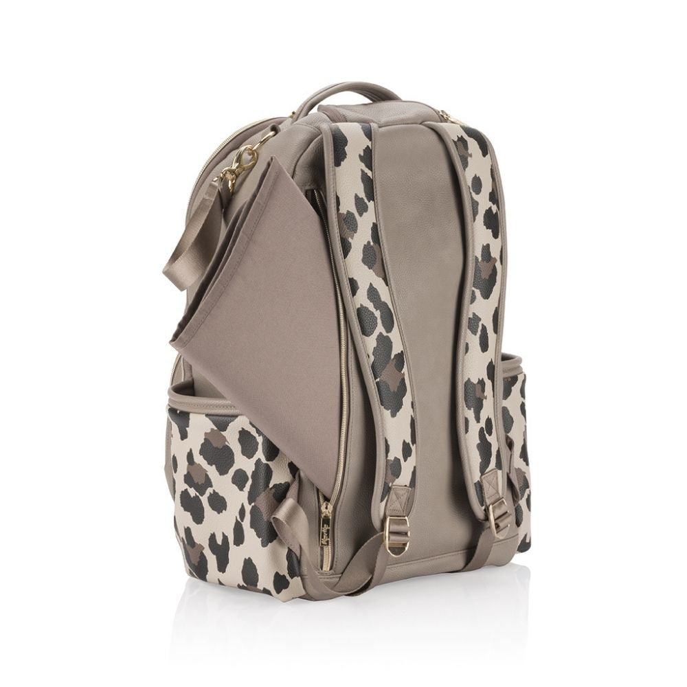 Boss Plus™ Large Diaper Bag Backpack Diaper Bags Itzy Ritzy® Leopard 