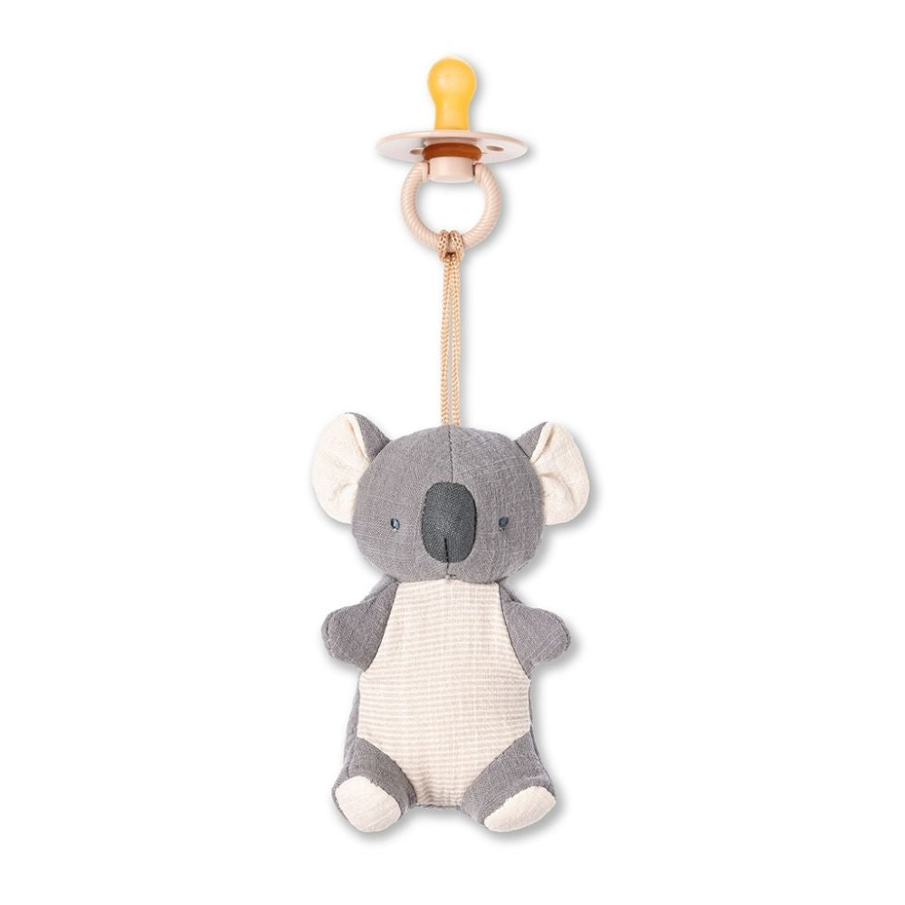 FINAL SALE Bitzy Pal™ Natural Rubber Pacifier & Lovey Itzy Ritzy Koala