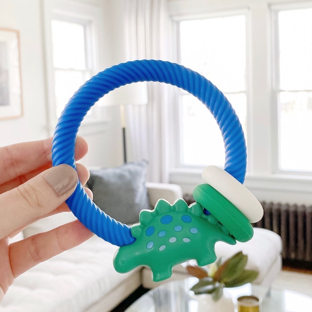 Cyber Ritzy Rattle® with Teething Rings Teething Itzy Ritzy®