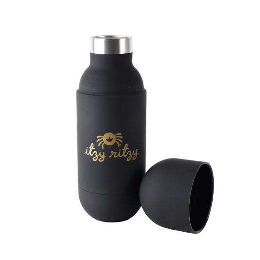 Water Bottle Itzy Ritzy® Black 