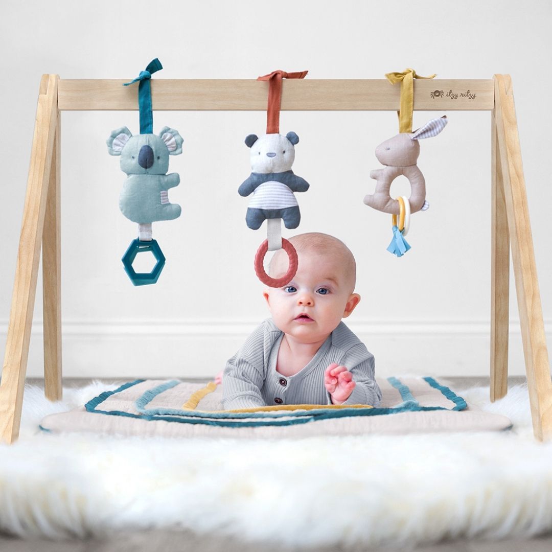 Cyber Bitzy Bespoke™ Ritzy Activity Gym™ Toys, Gyms & Tummy Time Itzy Ritzy® Rainbow