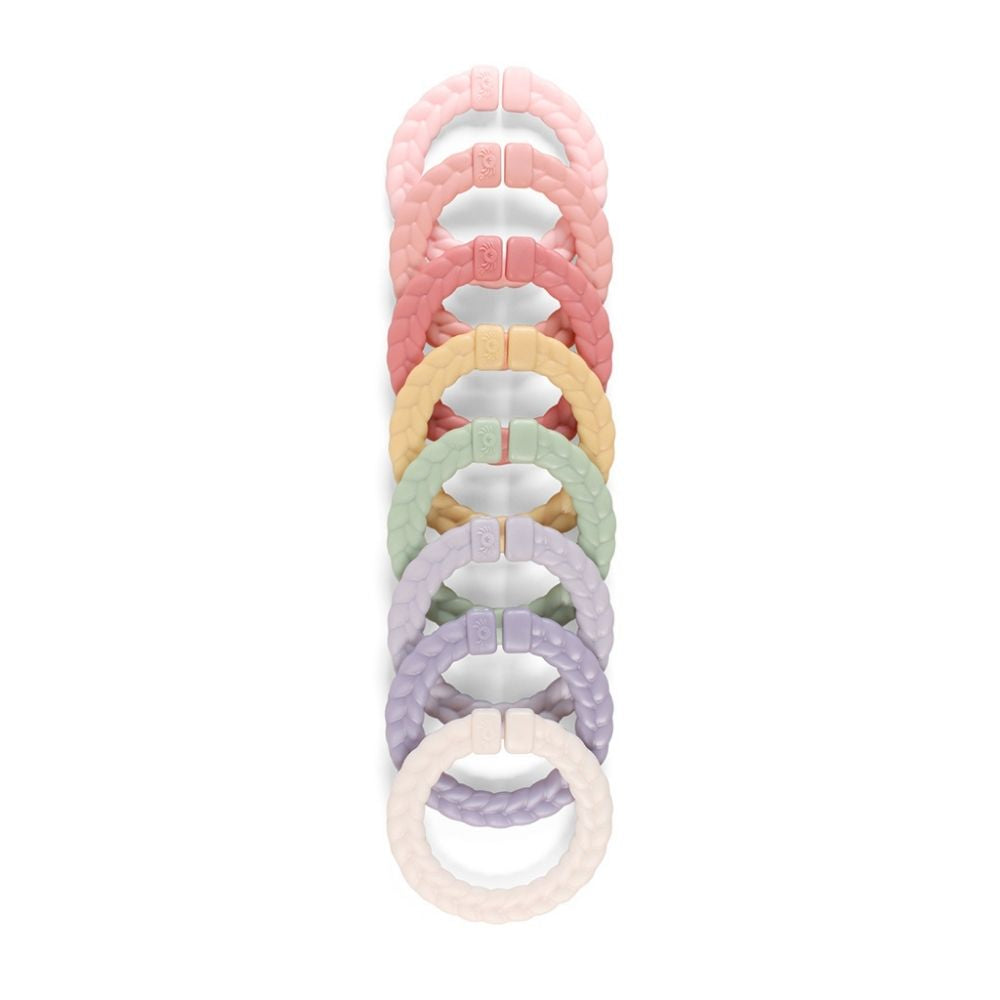 Cyber Bitzy Bespoke™ Ritzy Rings Linking Ring Set Toys, Gyms & Tummy Time Itzy Ritzy® 