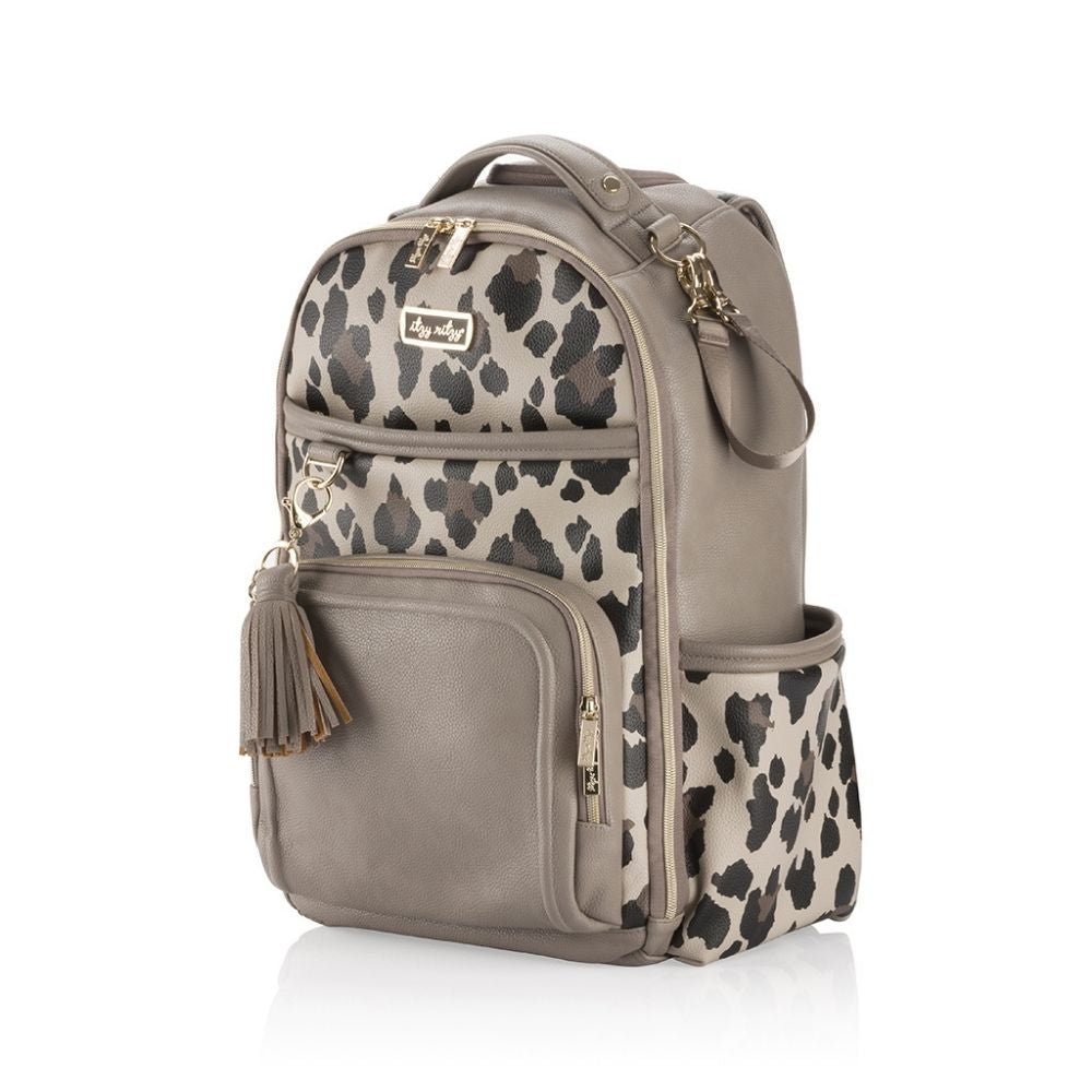 Boss Plus™ Large Diaper Bag Backpack Diaper Bags Itzy Ritzy® Leopard 