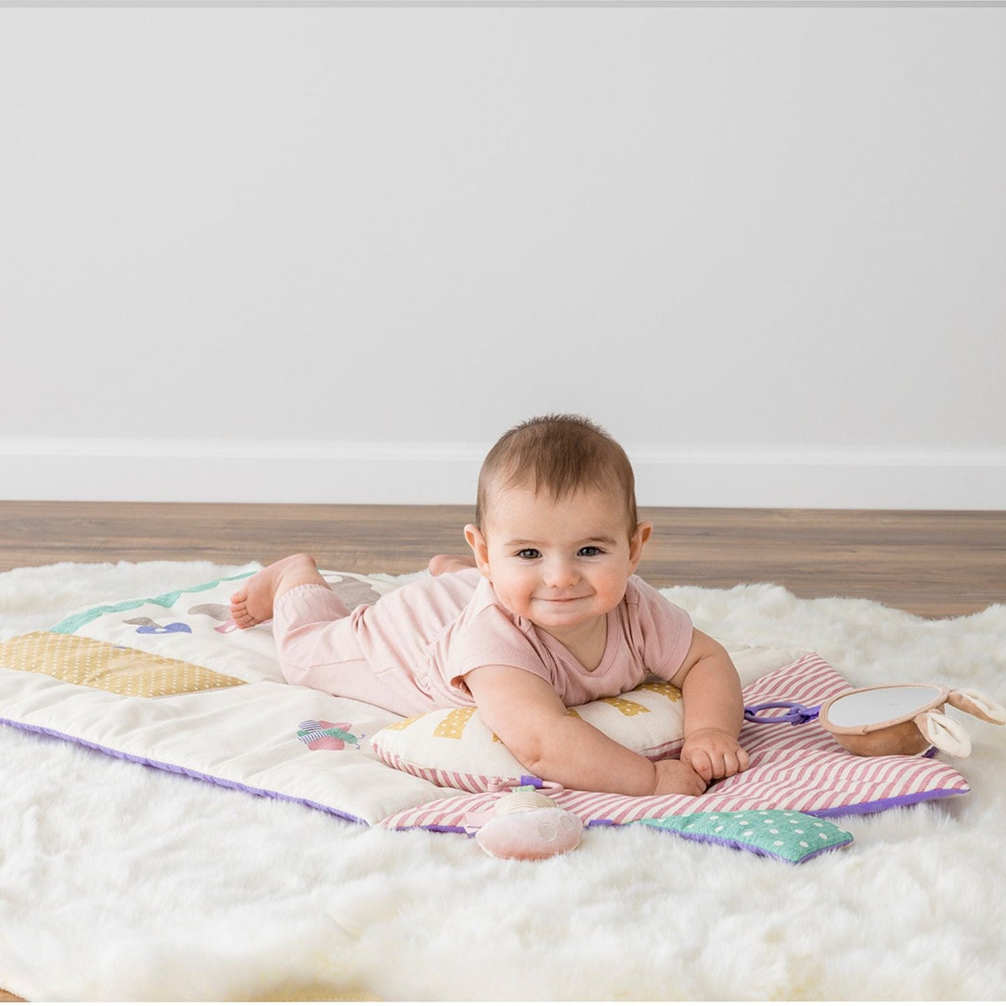 Cyber Bitzy Bespoke™ Ritzy Tummy Time Play Mat Toys, Gyms & Tummy Time Itzy Ritzy® 