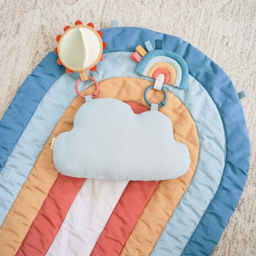 Cyber Bitzy Bespoke™ Ritzy Tummy Time Play Mat Toys, Gyms & Tummy Time Itzy Ritzy® 