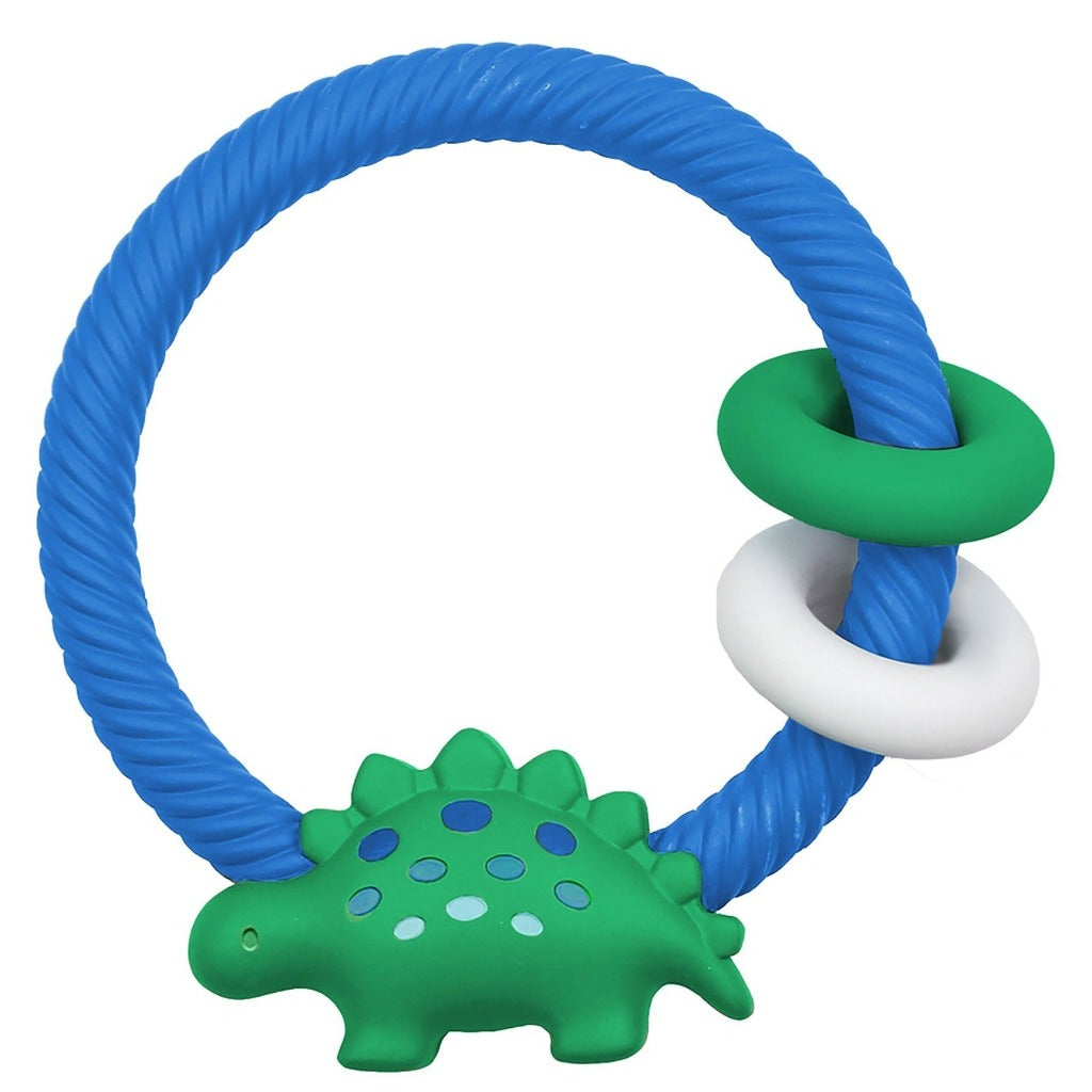 Teething rattle best sale