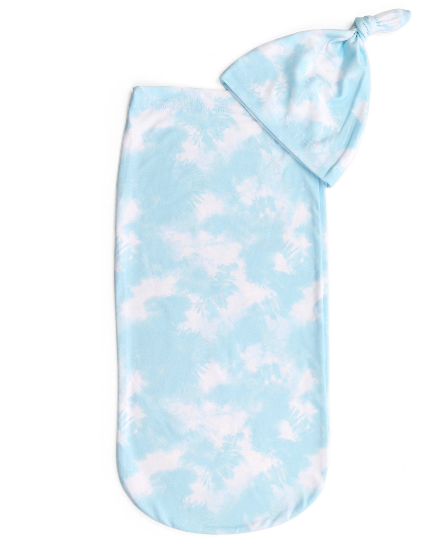 Cyber Cutie Cocoon™ - Baby Cocoon & Hat Set Cocoons Itzy Ritzy Blue Cloud 