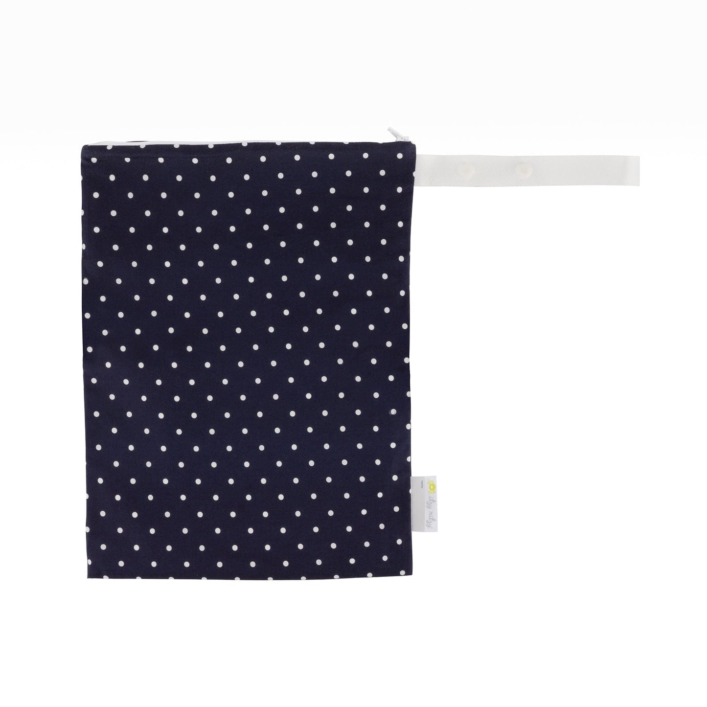 Cyber Travel Happens™ Reusable Sealed Wet Bag Wet Bag Itzy Ritzy® Nautical Navy Dots 