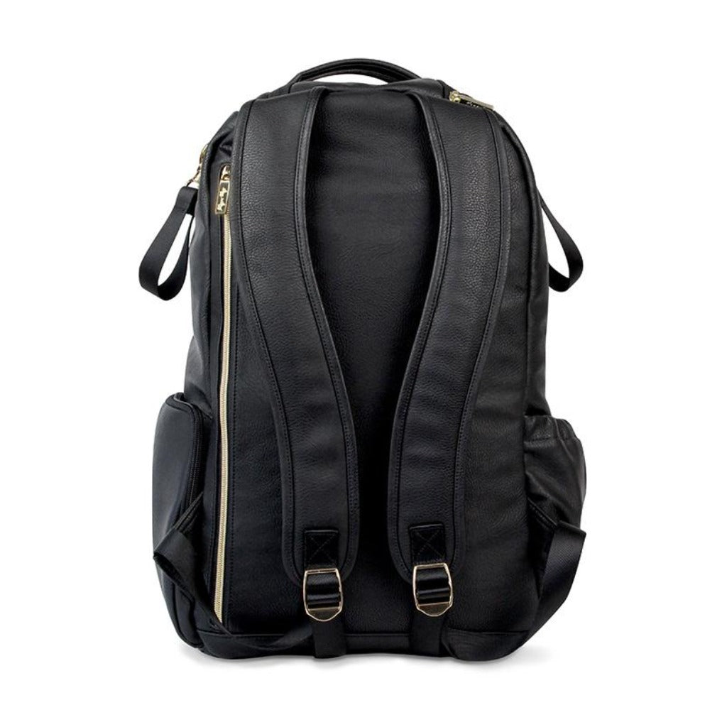 Large Leather Backpack, Stylish Diaper Bag Backpack | Mayko Bags