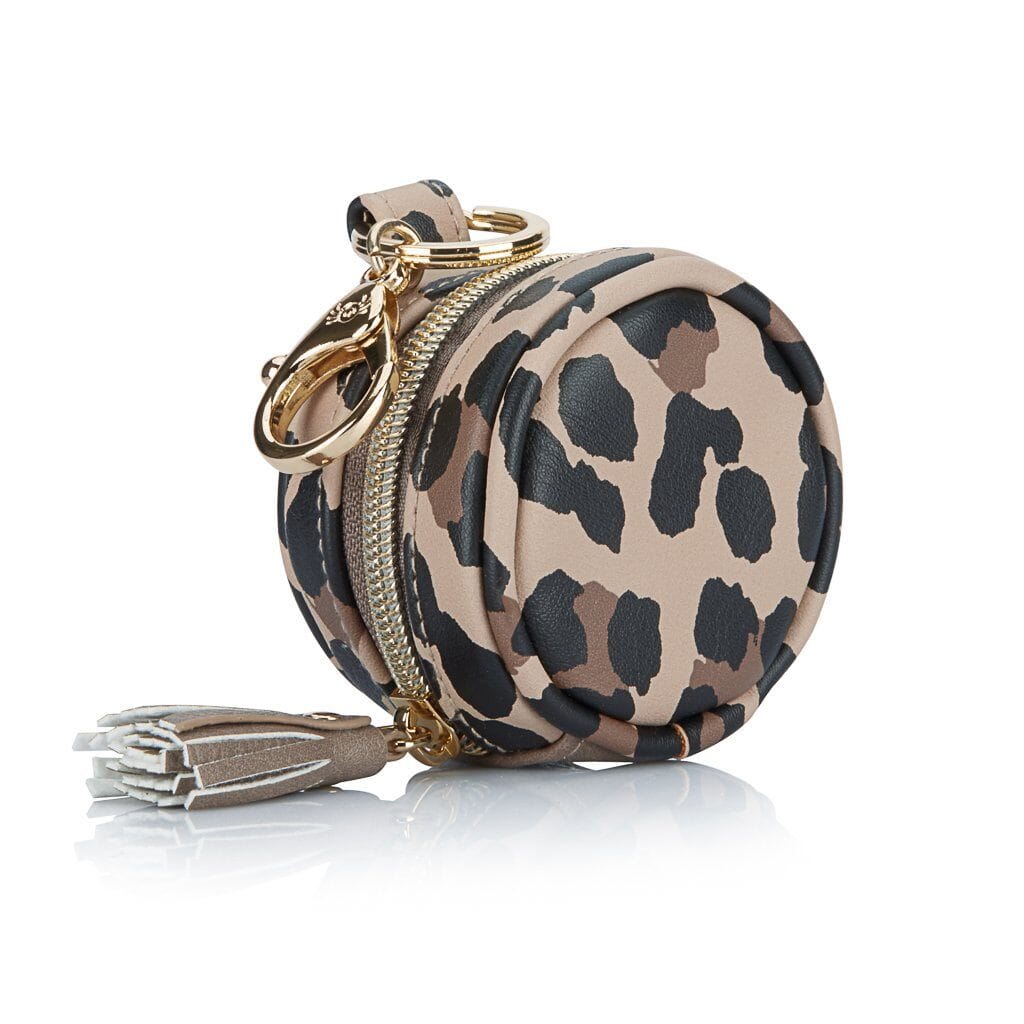 Cyber Diaper Bag Charm Pod Diaper Bag Accessory ItzyRitzy Leopard 