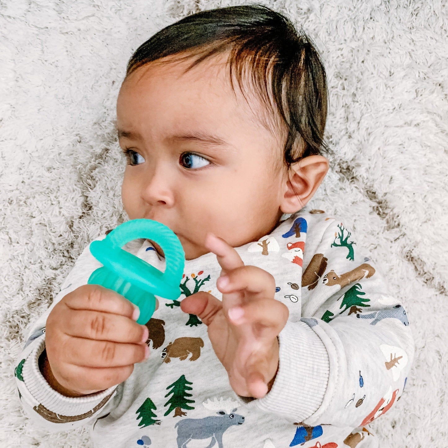 FINAL SALE: Teensy Teether™ - Soothing Silicone Teether Teethers Itzy Ritzy 