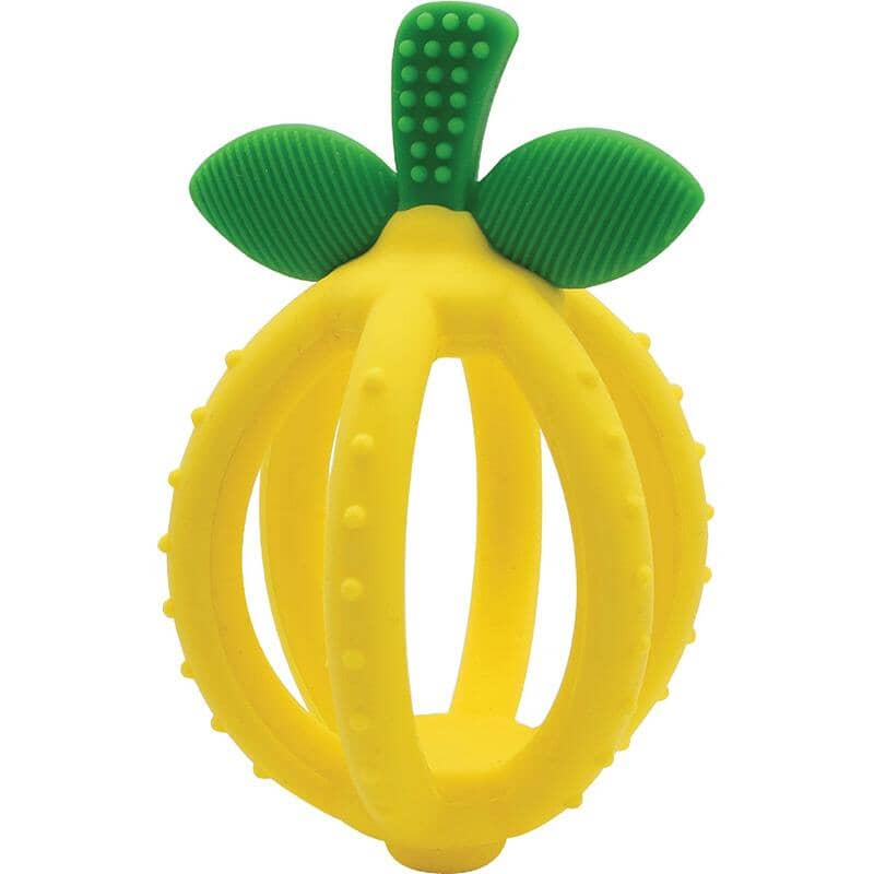 Cyber Bitzy Biter™ Teething Ball & Training Toothbrush Teething Itzy Ritzy® Lemon Drop 